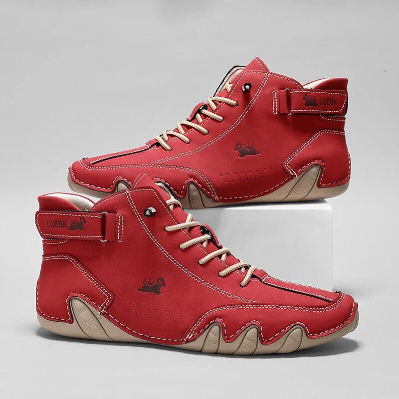 Luxury Lifestyle Shoes - Leather Casual Shoes Sneakers for Men