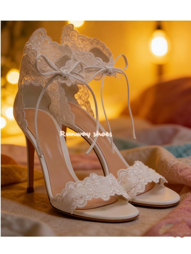 Lace Fabric Lace Single Buckle - огляд і ціна Luxury Lifestyle Shoes