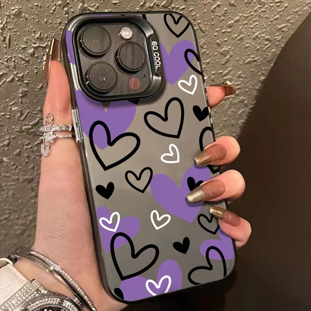 Cute Heart Graffiti Phone Case - огляд і ціна Apple Iphone 16