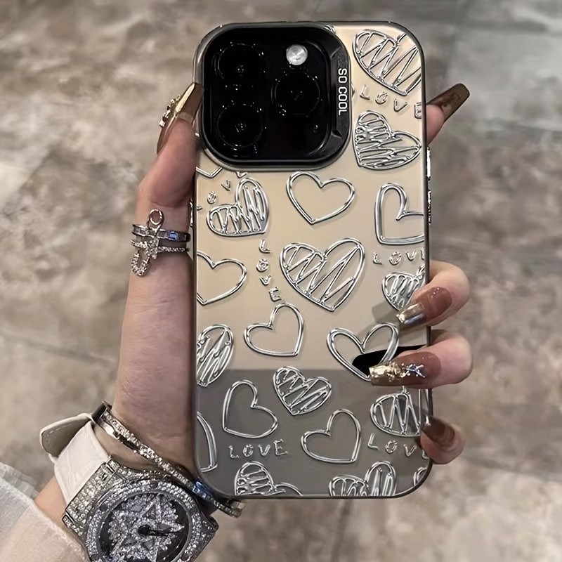 Cute Heart Graffiti Phone Case - огляд і ціна Apple Iphone 16