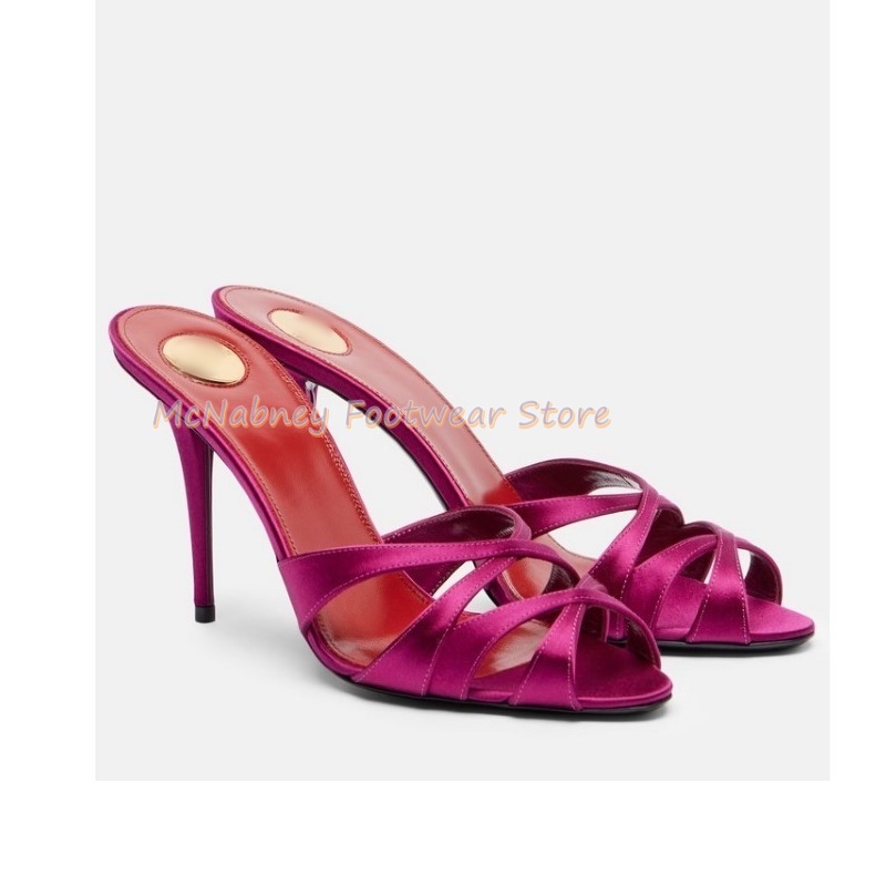 Pointed Stilettos Satin Fabric - огляд і ціна Luxury Lifestyle Shoes